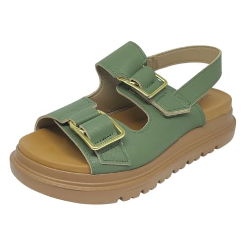 Sandália Feminina Flatform Casual Dia a Dia Ultra Conforto Calce Fácil Modare 7200.102