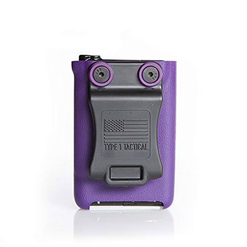 Type 1 Tactical Insulin Pump Holster - Compatible with Tandem T:Slim X2 Pump (Purple)