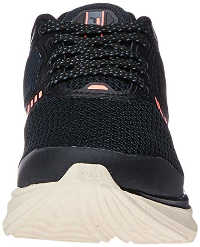 Tênis Racer Move, Fila, Feminino, Preto/Salmão/Grafite, 35
