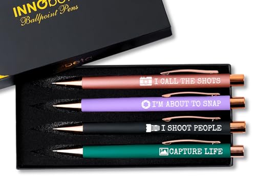 InnoBeta Photographer Gifts Ballpoint Pen Set of...