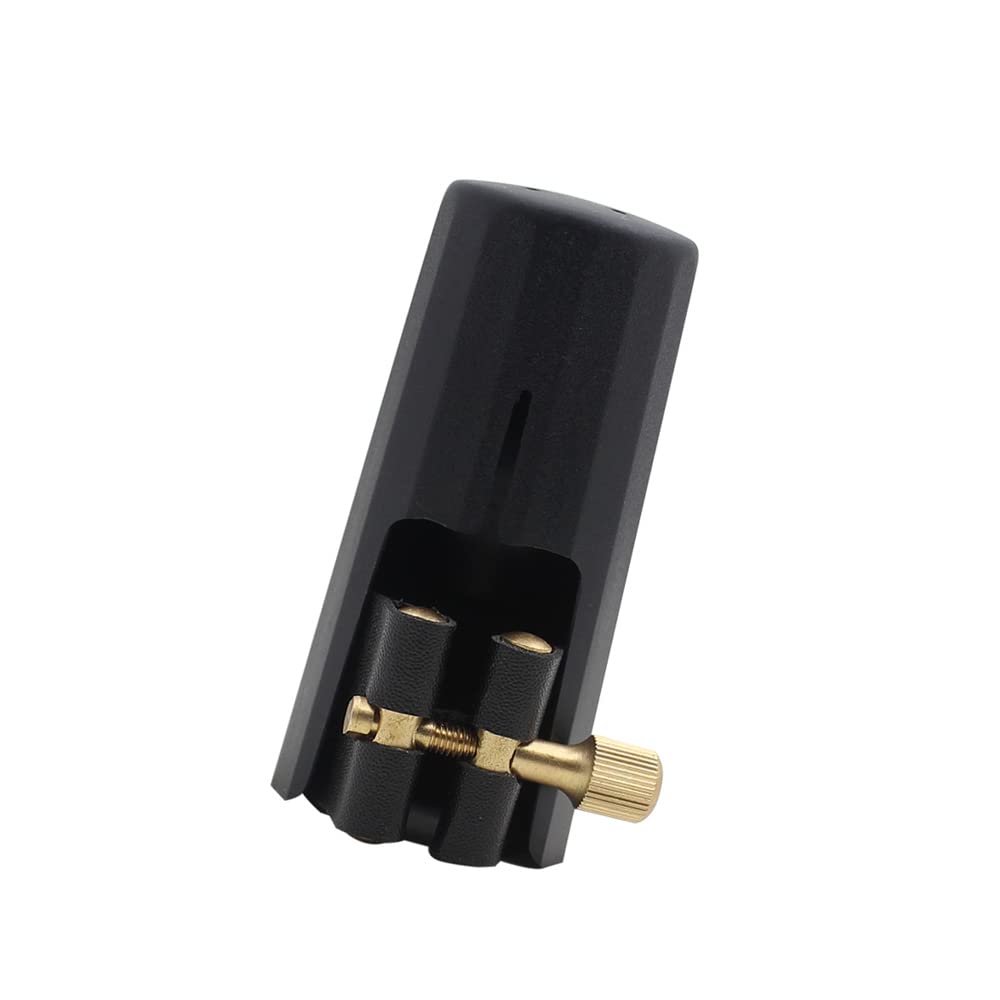 Legatura per Sassofono,Bocchino Legatura Fastener + Boccaglio Cap per Alto Sax Saxofono Bocchino Parti