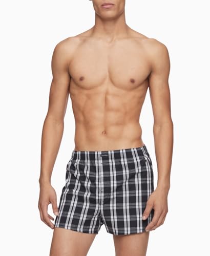 Calvin Klein Men's Underwear Cotton Classics 3-Pack Woven Boxer2