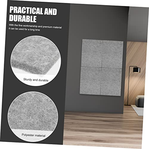 Levemolo 12pcs Paneles Acústicos Absorbentes de Sonido Fácil de Instalar Tableros de Aislamiento Acústico de Fibra de Poliéster para Estudios de Grabación Teatros en Casa y Oficinas miniatura 6