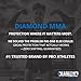 Diamond MMA Compression Shorts Jock Strap Athletic Cup Groin Protector System - Medium | Athletic Supporters for Men with Cup for High Impact Sports | Compression Shorts w/ Built In Jockstrap with Cup