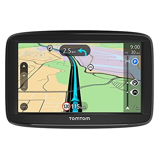 TomTom Start 52 Lite navigator för bil, 5 tum med EU-kartor, inbyggt vändbart fäste (endast på Amazon)