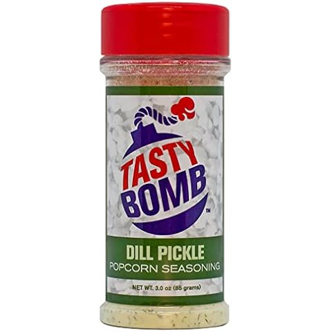 Dill Pickle Popcorn Seasoning by Tasty Bomb Cover