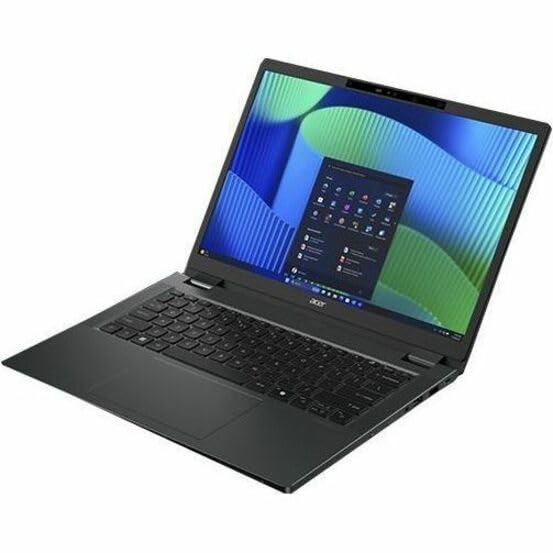 Image of Acer TravelMate P4 14 TMP414-55 TMP414-55-54C5 14 inch Notebook - WUXGA - 60 Hz - Intel Core Ultra 5 225U - 16 GB - 512 GB SSD - English Keyboard - Blue
