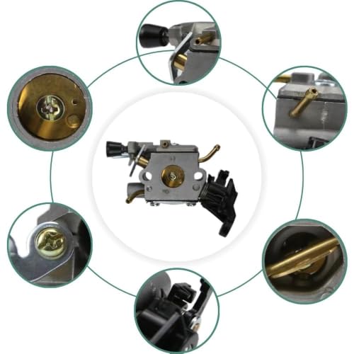 Carburador kit para Husqvarna 450 corta el ahogamiento del motor en motosierra 445 4