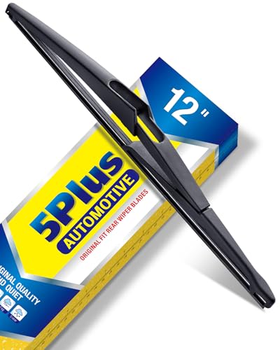 Image of 5 PLUS 12 inch Rear Wiper Blade Replacement for Nissan 2025-2008 Rogue / 2024-2018 Kicks / 2017-2011 Juke / 2020-2013 Pathfinder BACK Windshield Wiper Blade,OEM Quality Original Equipment Replacement