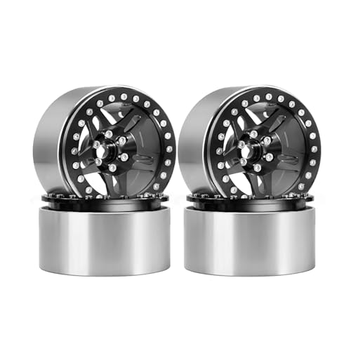 RCzC[nu For Axial For SCX10 For Wraith For TRX4 For TRX6 D90 For Tamiya For Capra 1/10 A~ 2.2C` r[hbNzC[ RCJ[p[c(Black)