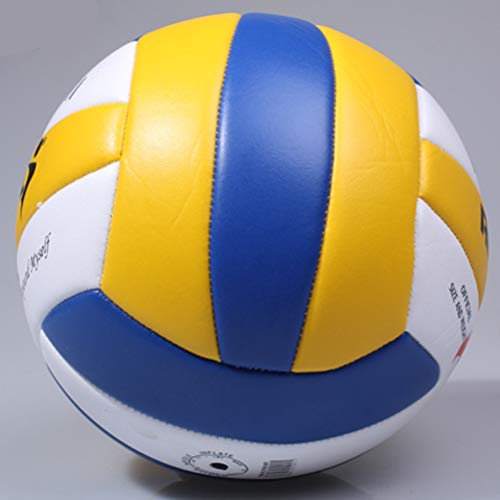 Bola de Treino de Vôlei Tamanho Padrão Besportble, Bola Esportiva Macia para Jogos ao Ar Livre (Azul