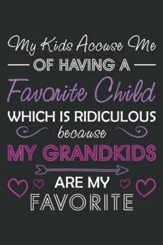 My Kids Accuse Me of Having a Favorite Child Funny Humor: Ruled Lined Journal, Matte Finish Cover with 6x9 inches and 100 Pages, for Kids, Office, School Supplies image 2
