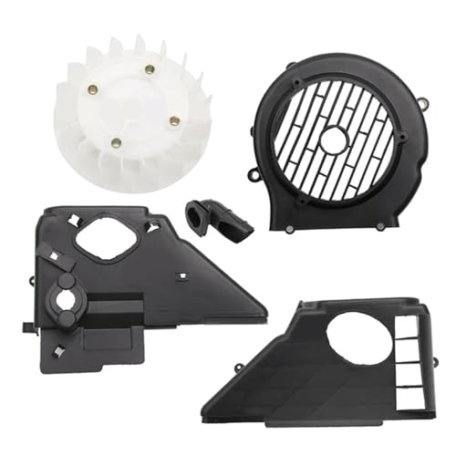 JOJMIDO [Replacement] Air Cooling Shroud Set with Fan Cover for