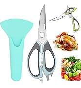 Kitchen Scissors All Purpose, Come Part Kitchen Shears Heavy Duty, Food Scissors Dishwasher Safe ...