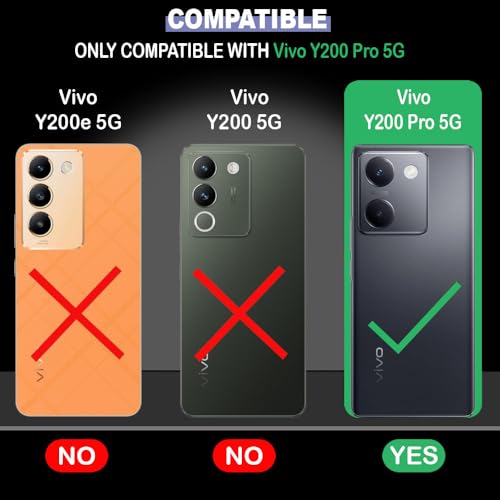 Image of Back Cover for Vivo Y200 Pro 5G / Y300 Plus 5G | Full Camera Protection | Premium Liquid Silicon Case | Flexible Bumper Case for Vivo Y200 Pro 5G / Y300 Plus 5G (Grey)