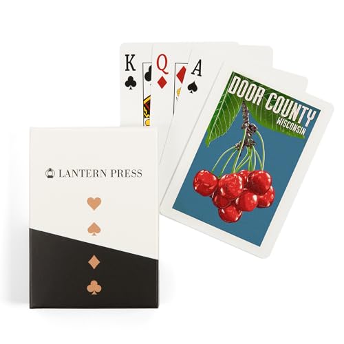 Baraja de 52 cartas tamaño póker Door County Wisconsin