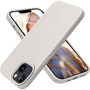 OTOFLY Designed for iPhone 13 Case, Silicone Shockproof Slim Thin Phone Case for iPhone 13 6.1 inch Stone