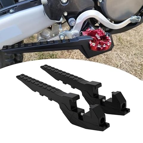 BIUGERCN Uniwersalne Podnóżki Motocyklowe dla Pasażerów Podnóżki dla EXC XC FE WR CRF RMZ Surron Light Bee X/S Talaria X3 X4 Dirt Pit Bike