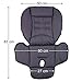 BambiniWelt Cojín de asiento, funda de repuesto para trona Peg Perego Prima...