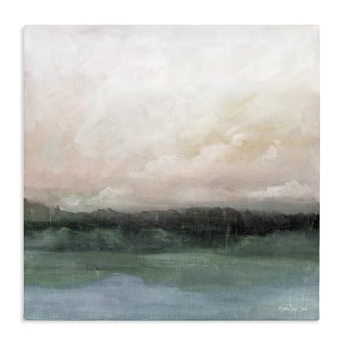Stupell Industries Rocky Sea Scenic View Impressionist Sublime Cloudy Skies, Design by Stellar Design Studio, 24 x 24