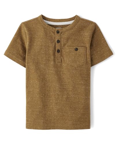 Gymboree Boys' and Toddler Short Sleeve Henley Top