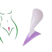 Vista 2 de Afeitadora de bikini para mujer, afeitadora privada dedicada, maquinilla de afeitar de pelo púbico y plantilla de afeitar de bikini, herramienta