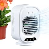 Mini ar condicionado | recarregável por USB, 3 velocidades, baixo ruído, mini ventilador de ar condicionado portátil | para casa, quarto, sala de estar, carro, dormitório, escritório, viagens