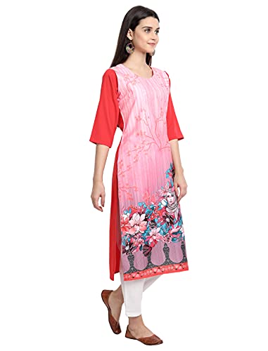 Image of Women's Crepe Regular Kurta