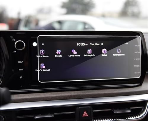 Film protection d'écran Kia K5 2020 en verre trempé pour navigation GPS de voiture