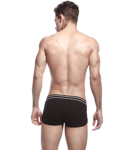 SEOBEAN Mens Low Rise Sexy Trunk Boxer Brief Short Pants Underwear3