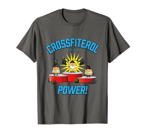 Crossfiterol Power! - Profiterol Crossfit Divertida Camiseta