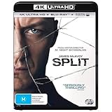 Split (2017) (4K UHD/Blu-ray/UV) [Regions 2,4] [Blu-ray]
