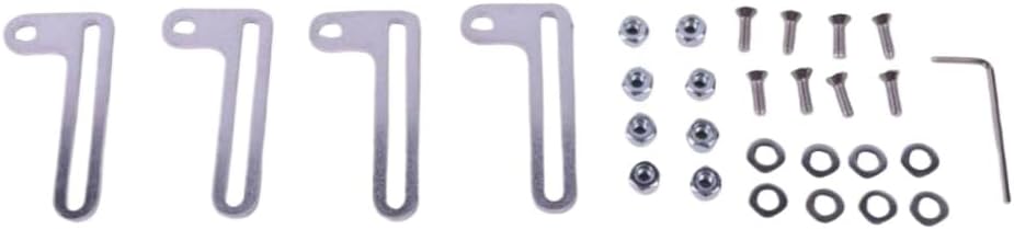 Aluminum Spark Plug Wire Looms Holder 1 Set Fits V8 SBC BBC 302 350 454 7mm To 9.5mm Wires 40375