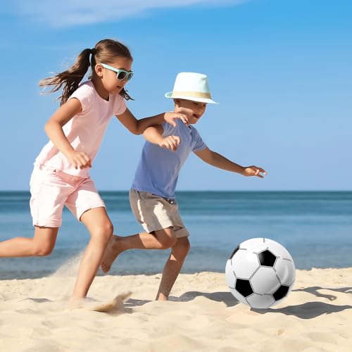 Kezidhp 4 Stück Wasserball Aufblasbar, Wasserball Kinder, 40CM Strandball, Wasserspielzeug Kinder, für Erwachsene Strand, Pool Party, Outdoor-Aktivitäten,Schwimmbad Spielzeug