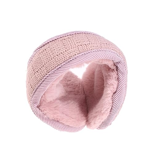 Holibanna Unisex Casual Winter Earmuffs Soft Compact Foldable Earflap Ear Cover 11x11cm for Cold Weather Activities