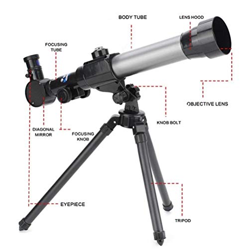 Telescopio refractor astronómico con trípode TEDILUVI-888 miniatura 3