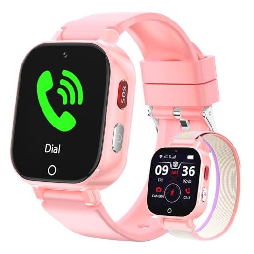 4G Kids Smart Watch with GPS Tracker for Boys Girls Video Call SOS Waterproof