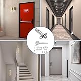 2Pcs Internal Door Lock, Tubular Latch, Door Latches for Internal Door Mortice Latch Polished Door Latch for Sprung Lever Door Handles - Image 6