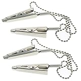 Metal Napkin Clip Chain Bib Holder, Length 12