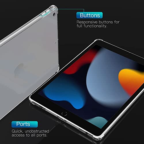 Case for iPad 9th Generation Case 2021/iPad 8th Generation 2020/7th Generation 2019, Matte Case for iPad 10.2 [Compatible with Smart Keyboard & - Image 3