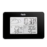 Medición inteligente de la temperatura. Termómetro exterior con función de alarma de hielo, para mantenerse al tanto de la temperatura.