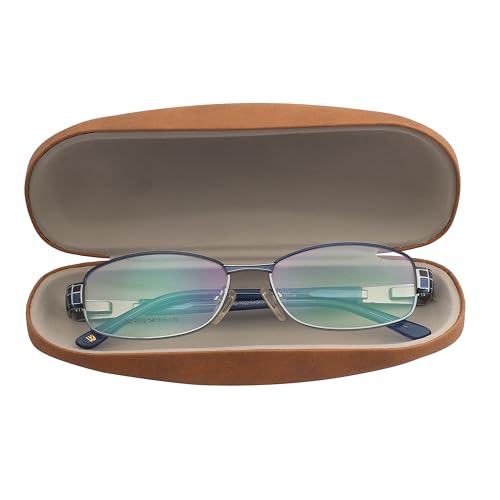 Image of VIVID Vision Unisex Adult Eyewear Specs Case Cover | Screw Driver | Free Cloth | Protect Eye Glasses | Chashma Dibbi | Spectacle Box | HINGE-SPRING | Metal | 3 IN 1