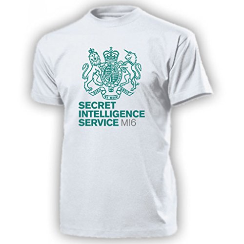 T-Shirt MI6 Copytec Secret Intelligence Service, le cadeau idéal pour fan d'Angleterre