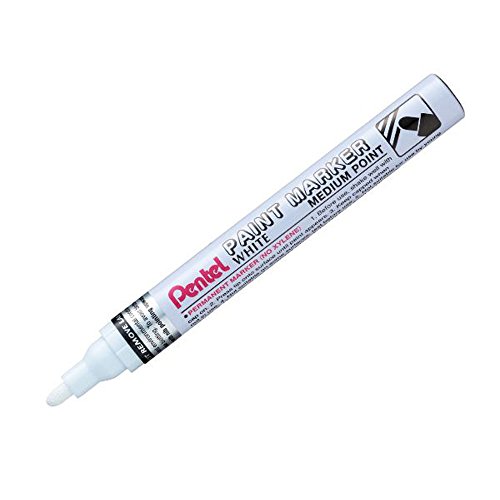 Pentel MMP10-W - Marcador permanente Paint Marker, Punta gruesa Tinta en color...