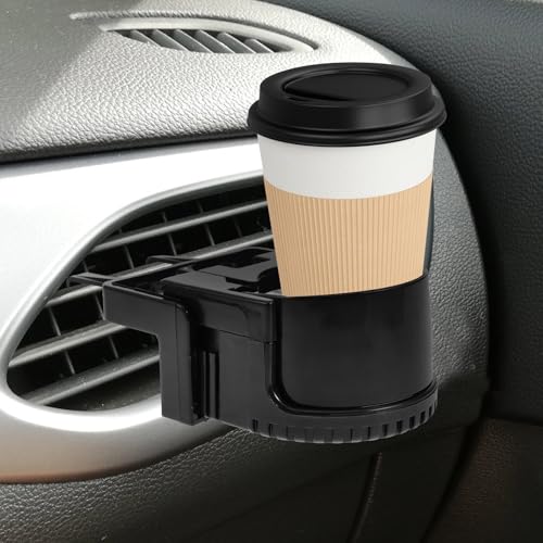 Portavasos para Auto Negro Compatible Universal miniatura 5