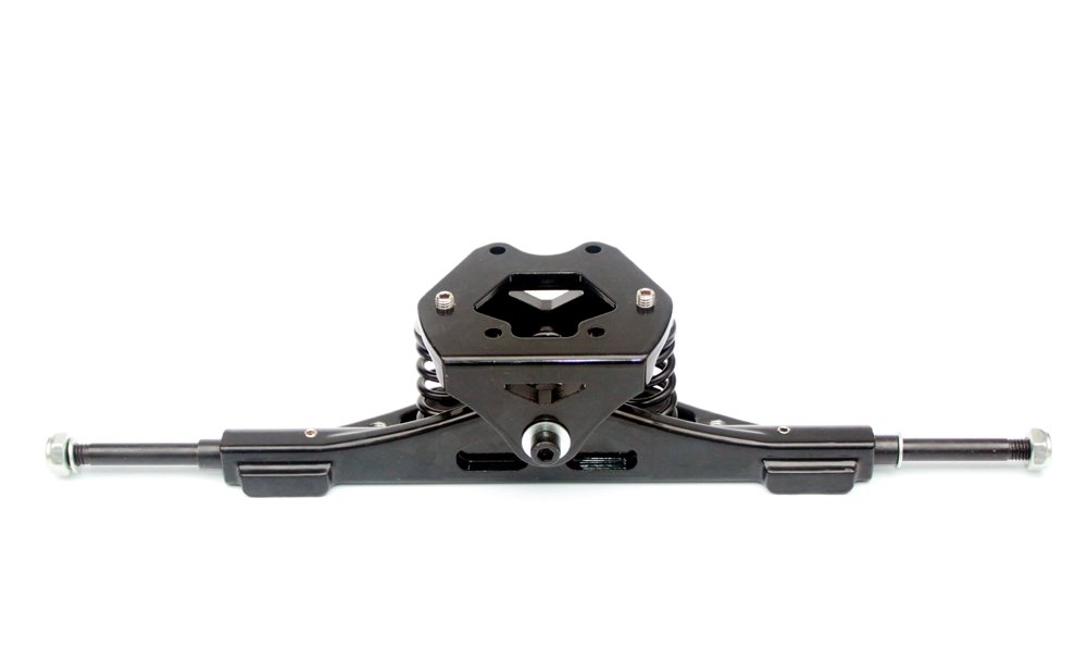 Support De Pied Pour Skateboard Et Longboard - Fixation Grande Roue Pour Montagne Et Scooter Électrique (Boutons Noirs)