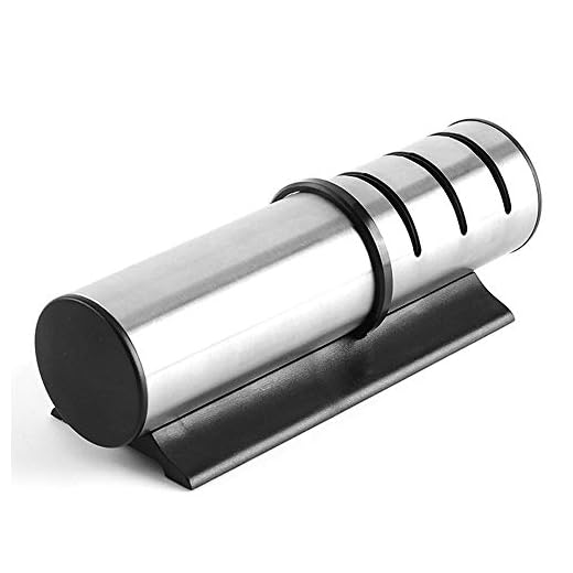 N+A Portable Knife Sharpener 3-Slot Pull Through Knife Sharpener:3-Stage Kitchen Knife Accessories:Manual Kitchen Sharpener