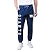 NFL New York Giants Men's Team Logo Active Basic Fleece Jogger Pants, Blue, Large