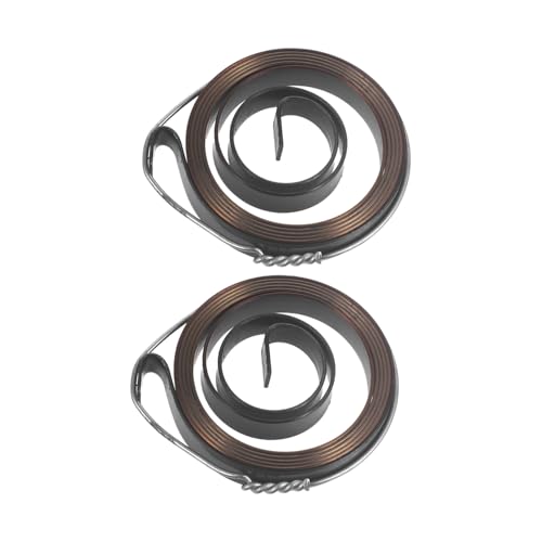 Uonlytech Drill Press Parts: 2pcs Quill Spring Return Coil Spring for Bench Drill Press Replacement