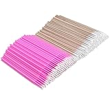 1000 Pcs Micro Applicator Brushes & Microblading Cotton Swabs - Precision Beauty Supplies for Eyelash Extensions, Permanent Makeup, Brow Lamination, Lash Serum Applications